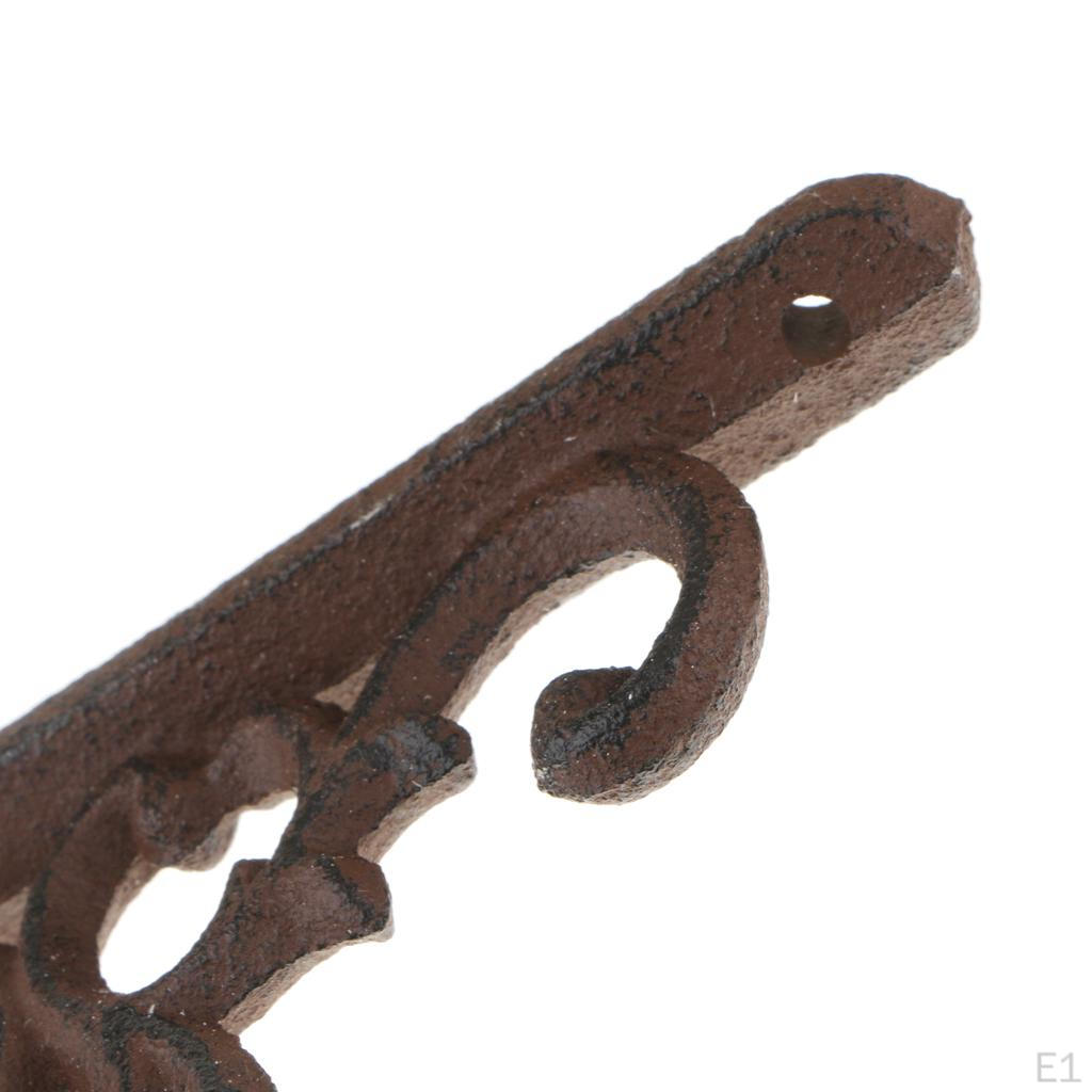 Cast Shelf Brackets Wall Mounted Floating Described+as Described, S