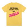 Sex Pistols Vintage Tshirt Never Mind The Bollocks Cotton Unisex T shirt New TEE TSHIRT Unisexs tops Unisex