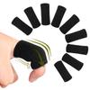 10Pcs Cotton Breathable Sports Finger Sleeves Soft Finger Guard Finger Sleeve Protectors  Basketball