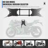 Motorcycle Saddle Bag Mounting Base Motorbike Tail Bag/Rack Bag/Rear Seat Bag/Fuel Tank Side Bag Universal Saddle Bag Mount Base