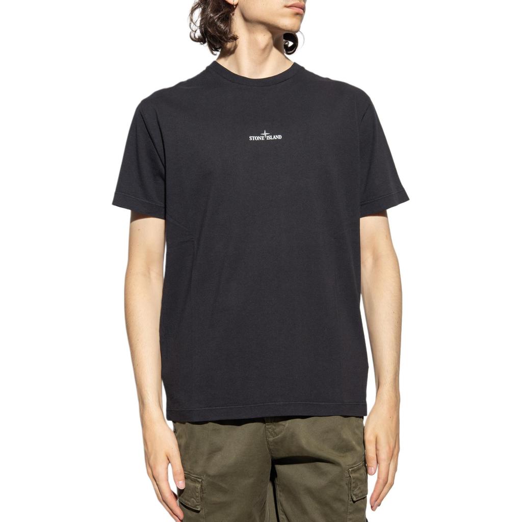 STONE ISLAND Embroidered T Shirt 79152NS82-V0029