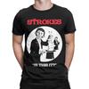 The Strokes Band T-Shirt Strand Reines Baumwoll-T-Shirts Für Herren Hip Hop Bedrucktes T-Shirt Kurze Ärmel Y2K Basic Top T-Shirts