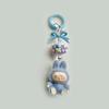 Flocking Mini Baby-free Keychain Vinyl Cute Baby Walking Bag Mobile Phone Pendant Cute Pendant