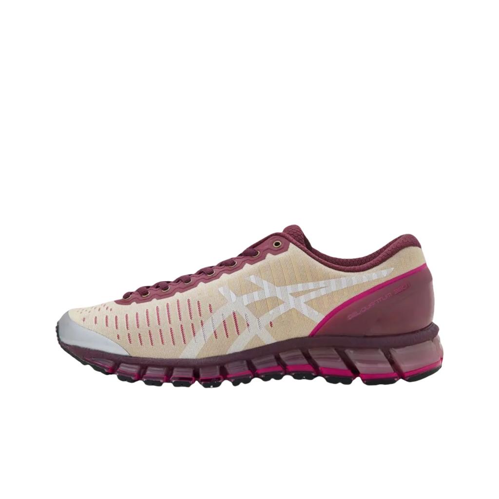 Above The Clouds X Asics Gel Quantum 360 1 Abrasion Resistant Low Top Running Shoes Men's Red Sneakers 1203A823-750