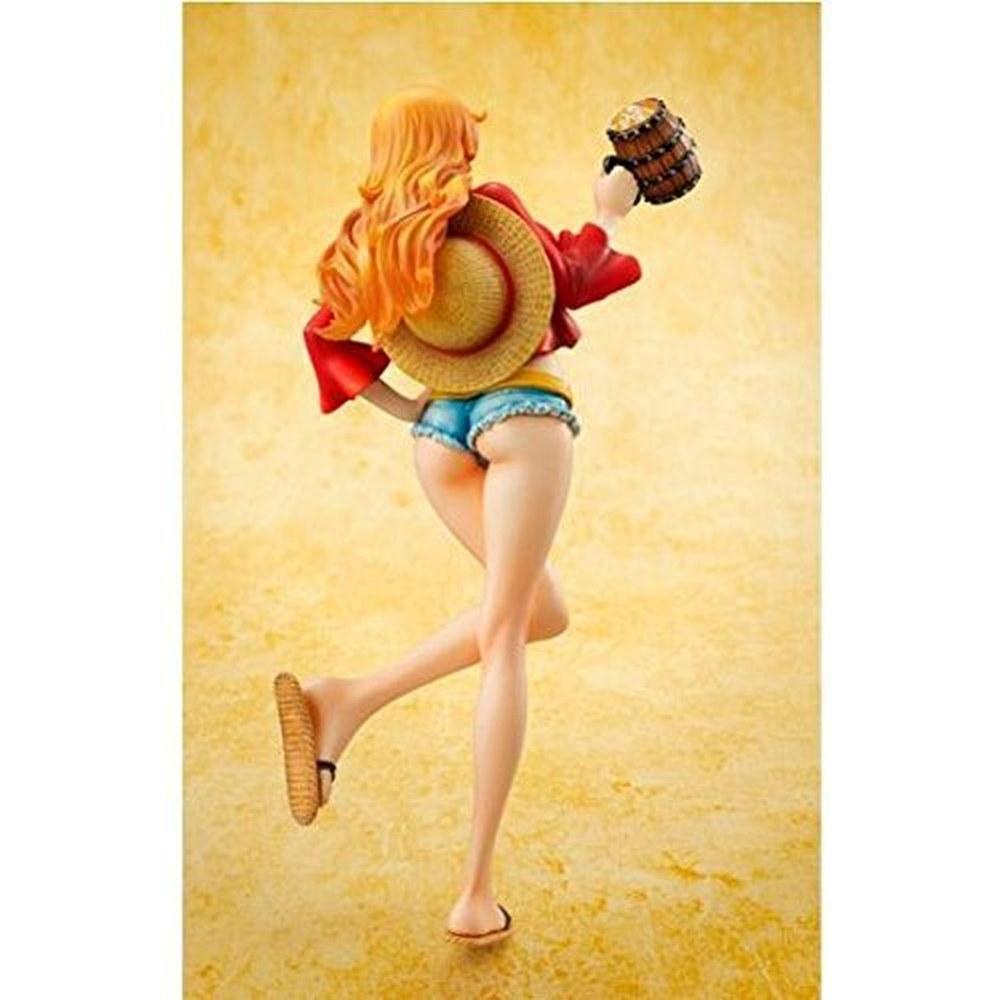 MegaHouse P.O.P One Piece Nami Mugiwara Ver.2 1/8 Scale Painted ABS PVC Complete Figure Limited Edition