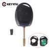 KEYYOU Remote Keyless Entry Key Fob For Ford Mondeo Fiesta Focus Ka Transit 4D60 Chip FO21 Blade 3 Buttons 433MHZ