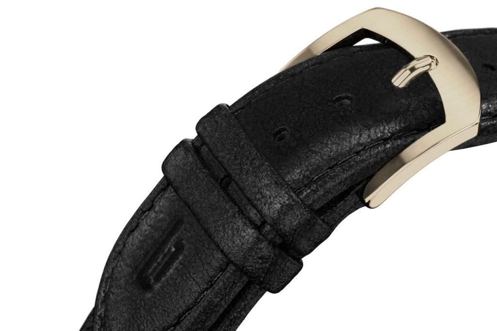 Lilianthal Berlin Faza Księżyca Wyprodukowany w Czerni Zegarek na Rękę, Niemcy, OM1-003-CB004BB, Męski,