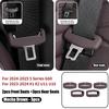 Front Rear Car Seat Belt Buckle Clip Protector Silicone Seat Belt Cover Interior Accessories For BMW 5 Series G60 X1 X2 U10 U11