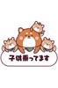 [Aqteria] Car Car Sticker Kids In Car Magnet (Large) Shiba