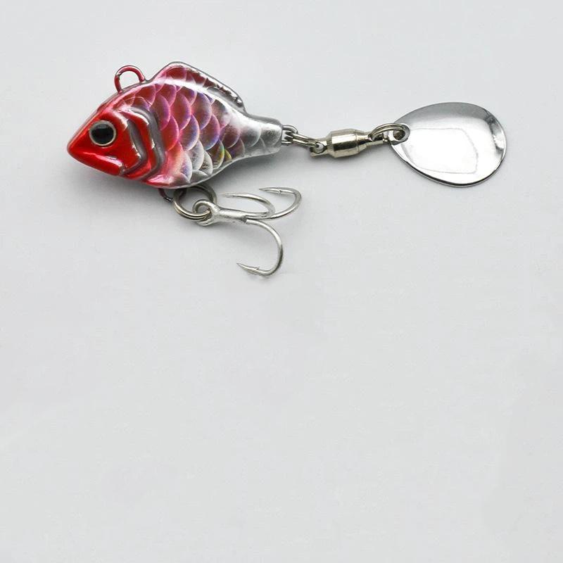 Vib Fishing Lures Tail Spinner Crankbait Lure 7G Fishing Spoon Lure Blade Sinking Lures Bass Fishing Jigs Fishing Lure Tackle