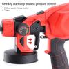 High Speed 220V Cordless Paint Sprayer with 3 Modes and Copper Nozzles Ideal for House Painting Includes Battery