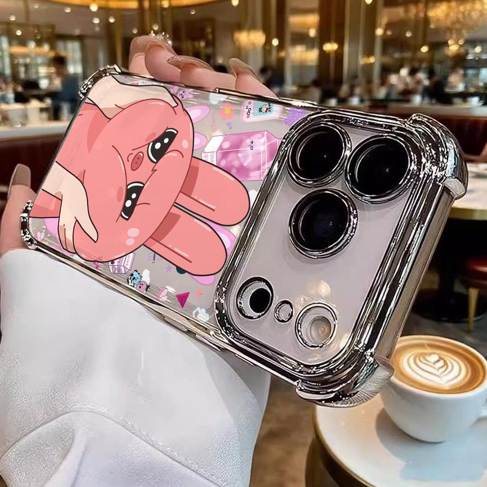 Cartoon K-Kids Strays Phone Case for iPhone 17 Air 16 15 14 Plus 13 12 11 Pro Max X Xs XR 8 e Anti-drop Transparent Soft Cover
