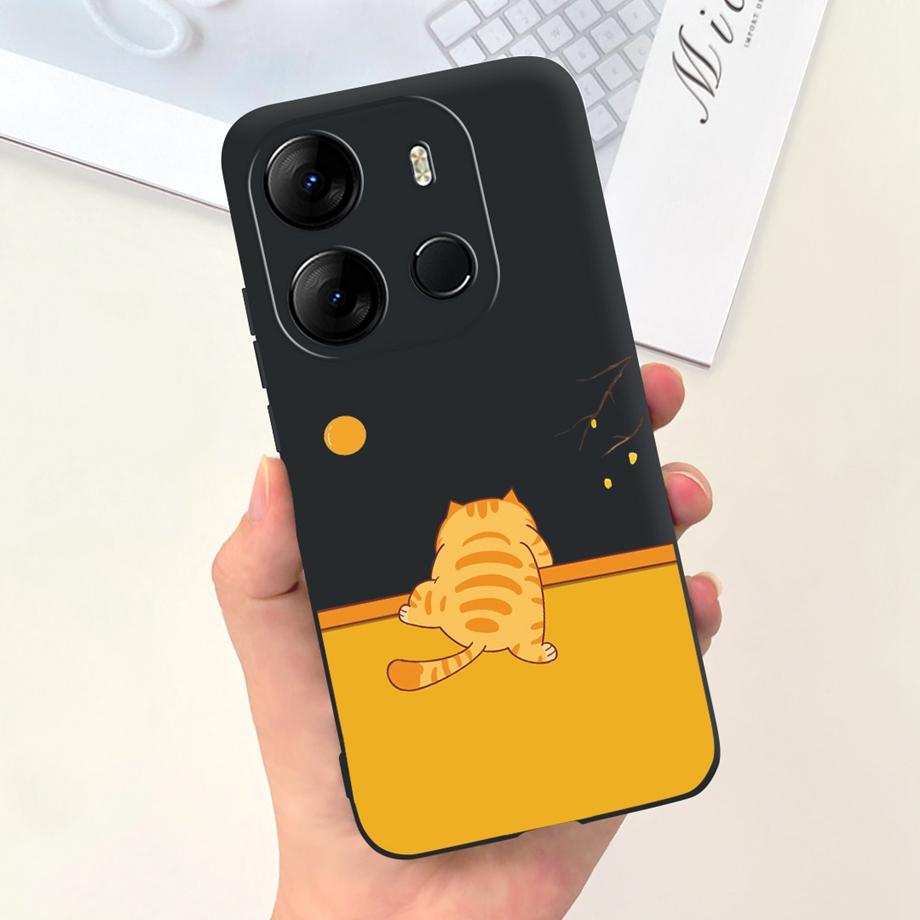 For Tecno Spark GO 2023 Case Stylish Fashion Soft Silicone TPU Housing Capa For Tecno Pop 7 Pro Pop7 Coque Pop7 BF6 BF7 Bumper