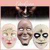 Exquisite Human Purge Plan Gott Horror Maske mit lächelndem Gesicht Vollgesichts Harz Sammlerstück