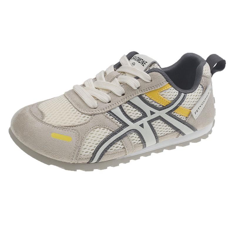 Thick-soled Mesh German Training Shoes Women's 2025 New Summer Versatile Breathable Casual Sports Forrest Gump Shoes Lightweight Dad Shoes