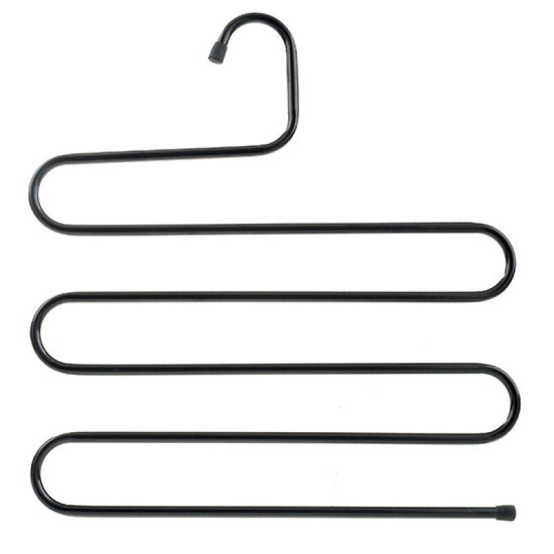 Multi-Layer Stainless Steel Pants Hanger, Space-Saving Closet Organizer Rack for Trousers Skirts