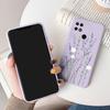 Case For Redmi 10 10C 10A Cute Heart Flower Back Cover Soft Silicone Matte Protective Funda For Xiaomi Redmi 10C Redmi10 Bag