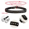 Fashion Women Wide Glitter Belt Golden Rhinestone Buckle Full Eyelet Design Western Style Waist Belt for Jeans Pants Dresses