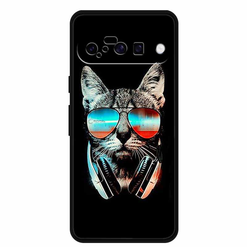 Google Pixel 10 dėklas prabangus minkšto silikono galinis dangtelis dėklai Google Pixel 10 apsauginis smūgiams atsparus dangtelis naujas Pixel10 GK2MP
