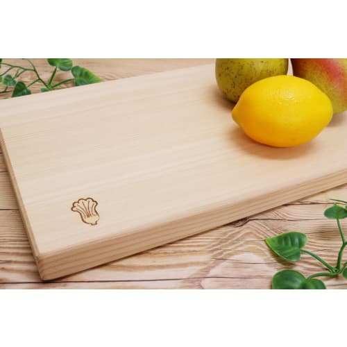 Ichihara Woodworks Wooden Cutting Board, "Kufujin" Wide Size, 36 X 21 X 3 Cm