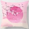 Beautiful Cherry Tree Square Pillowcase Cushion Cover for Home Decor, Car Sofa   45cm*45cm