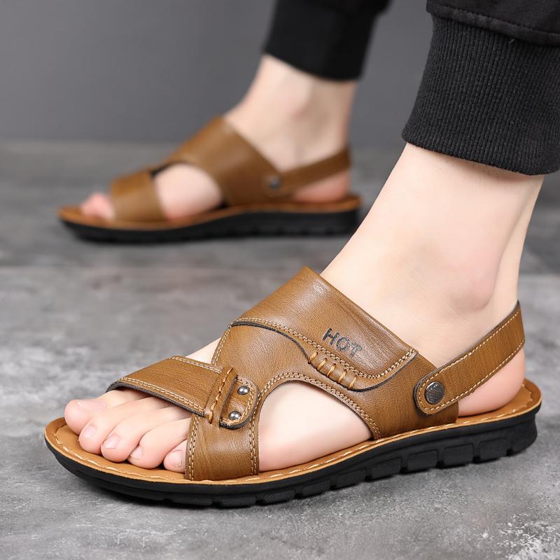 Fashion Summer Outdoor Sandals for Man Slippers Breathable Hiking Shoes Water Beach Mens Sandals Camping Climbing Aqua Sneaker