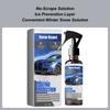 Car Ice Melter Spray 100ml Fast Melting Transparent Liquid Snow Melt Spray For Car Window For Trucks SUVs Vehicle Winter Driving