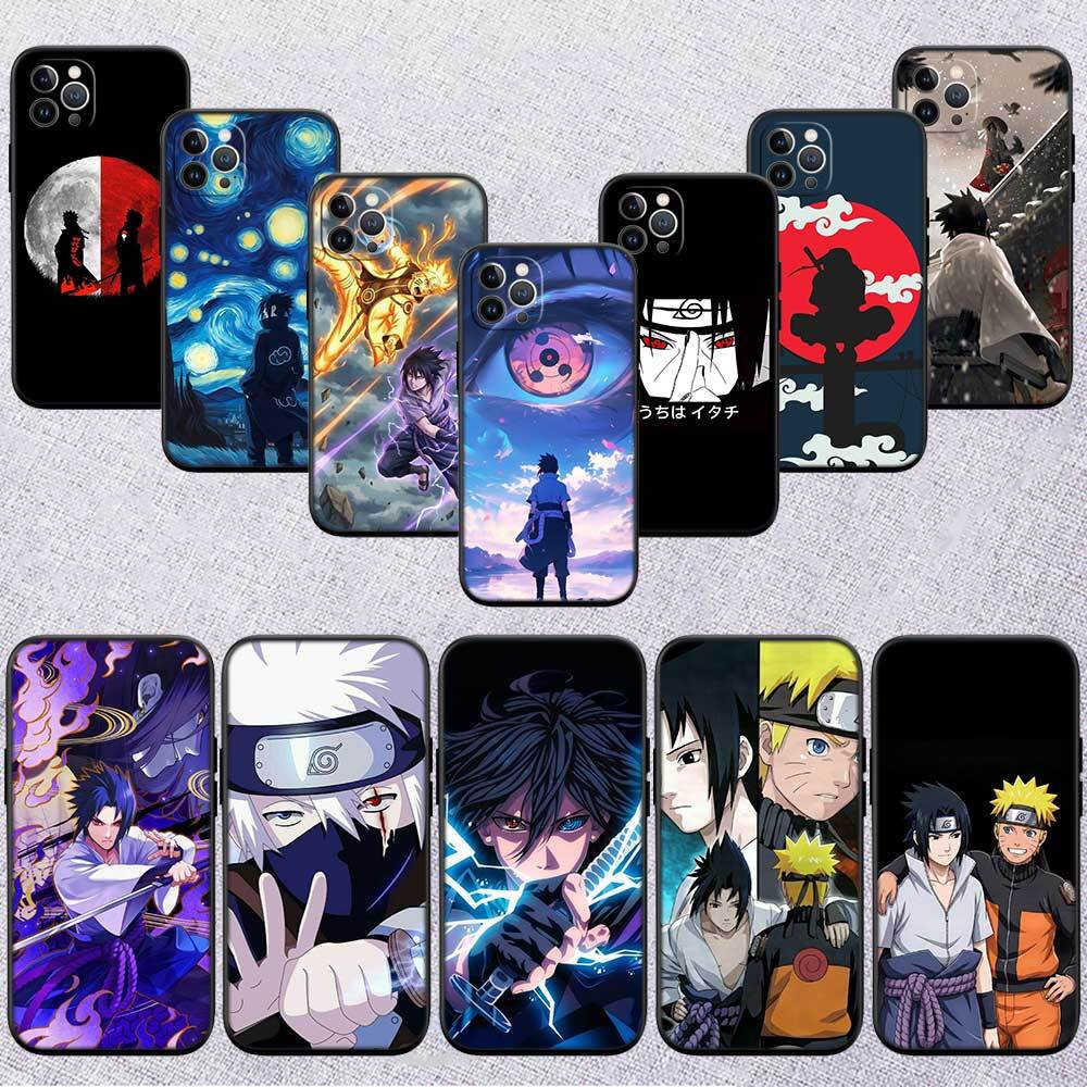 Naruto Uchiha Sasuke Case for Samsung Note 20 10 S25 Plus Ultra Lite FE M20 M21 M30 M31 M51 A11 A26 A51 A52 A53 A56 A70 A71 A72 A73