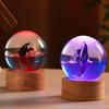 Ocean Whale Resin Crystal Ball Night Light Music Box – Ideal Birthday Gift for Kids & Friends