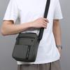 Messenger Sling Bags for Men Casual Oxford Small Zipper Crossbody Pouch Simple Mini Crossbody Phone Bag Male Side Shoulder Bag