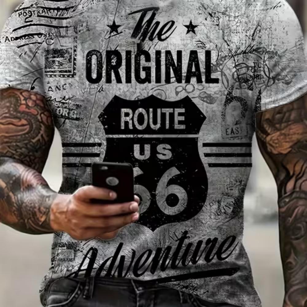 Мужская футболка с коротким рукавом 6XL