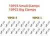 10/20pcs Auto ATV Adjustable AXLE CV Joint Boot Crimp Clamps with Pliers Tool Crimp-Ear Type Extension