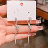 Serpentine Shaped Ear Buckle Earrings, Light Luxury, High-end Temperament, Ear Studs, Niche Design, Earrings, Women's New Style