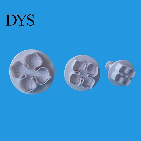 3 Stücke Hortensien Fondant DIY Form Blume Icing Dekorieren Cutter Plunger Backformen