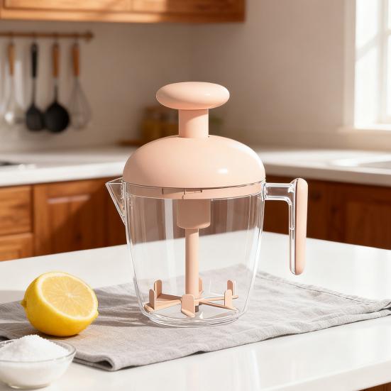 Yousheng Egg Whisk Cup Manual Hand-Pressed Drinks Mug Pre-Meal Preparation Portable Leftovers Egg Mixer Cup Pre-meal Preparation Tool