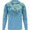 Men Women Quick Dry UV Protection Fishing Hoodie Lightweight Breathable Outdoor Sport Shirt Summer