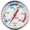 Nippon Keiryoki Kogyo Thermometer für Frittieren Durchmesser x Gesamtlänge 55 x 160 75g Verfügt über ein Zifferblatt Messbereich Minimale Anzeige 10 Für