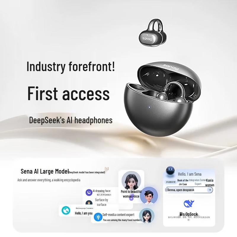 Sena S6S Pro Open-Ear Clip Bluetooth Sports Headset