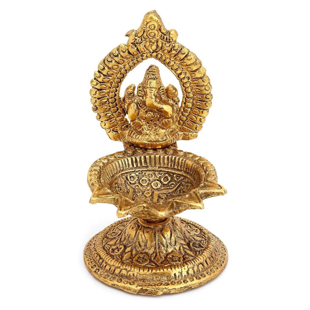 Lampa cu ulei Ganesha Diya - Diya de Diwali pentru Puja Cadou de Diwali Articole de decorare pentru templul de acasă Cadouri - Articole de decorare Diwali