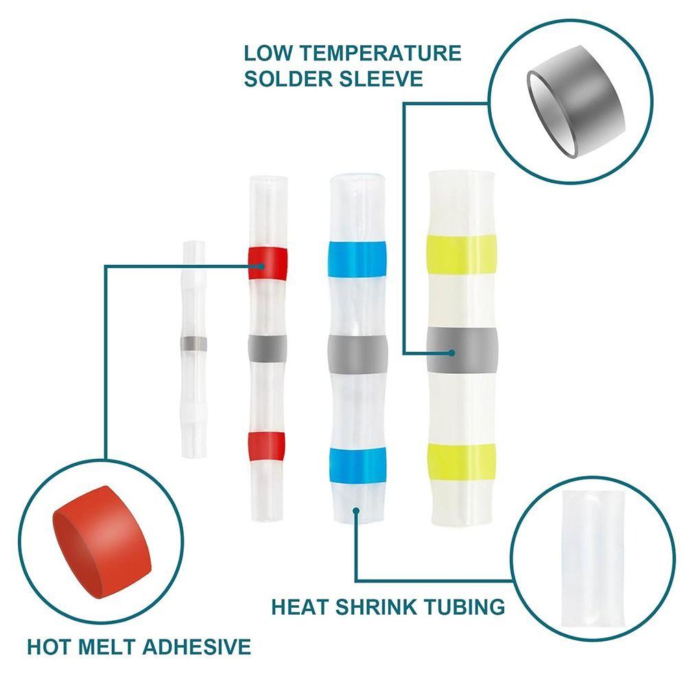 Heat Shrink Terminals Insulating Heat Shrinkable Sleeve Waterproof PE Wiring Terminal Solder Sleeve