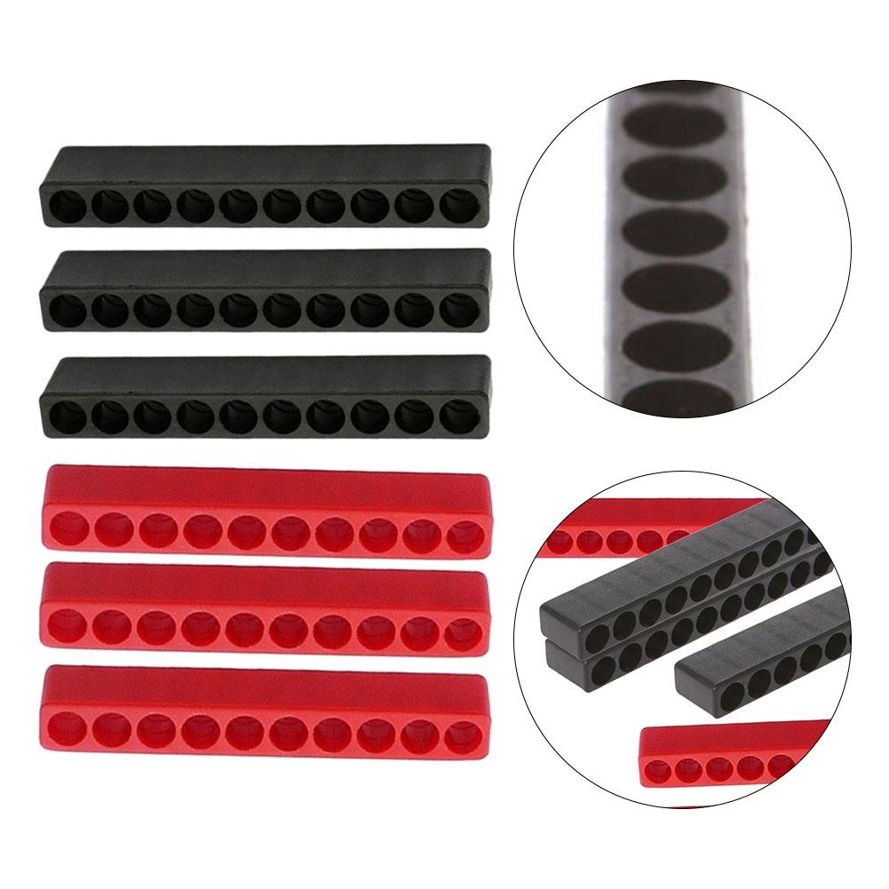 Bit Holder 1/4 Hex Shank 10 Hole Organize Drill Bits
