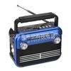TK Grenzüberschreitendes Retro Multifunktions-Bluetooth-Radio mit Taschenlampe, USB und Kartenslot