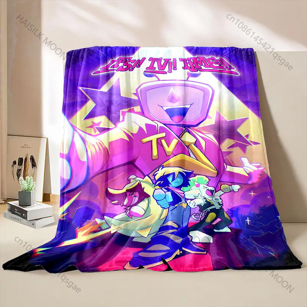 Multiple Styles TV Time Printed Cartoon Blanket Warm Soft and Comfortable Home Travel Blanket Sofa Blanket Luxury Gifts