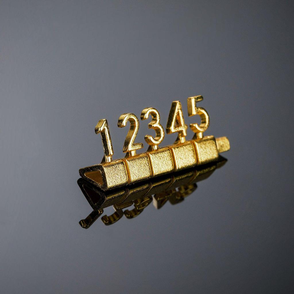 Gold Perfume Metal Currency Price Tags for Jewelry Accessories 3D Ornaments