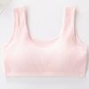 Teenage Girls' Cotton Sports Bra - Comfortable, Breathable, Anti-Protrusion