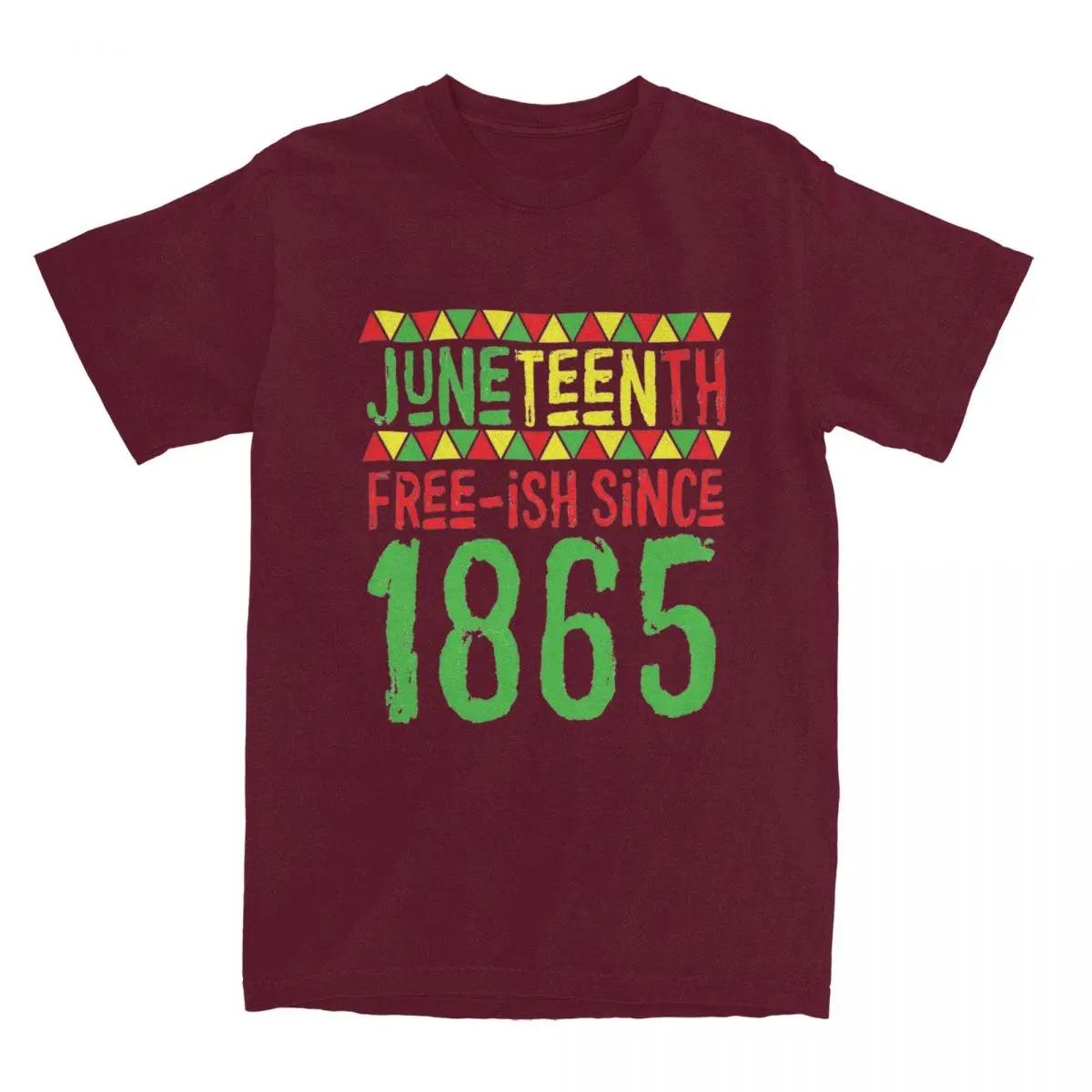 

Повседневная футболка ко Дню свободы Джунтету для мужчин женщин черная футболка для мальчика девочки летняя одежда XXXXXL бордовый