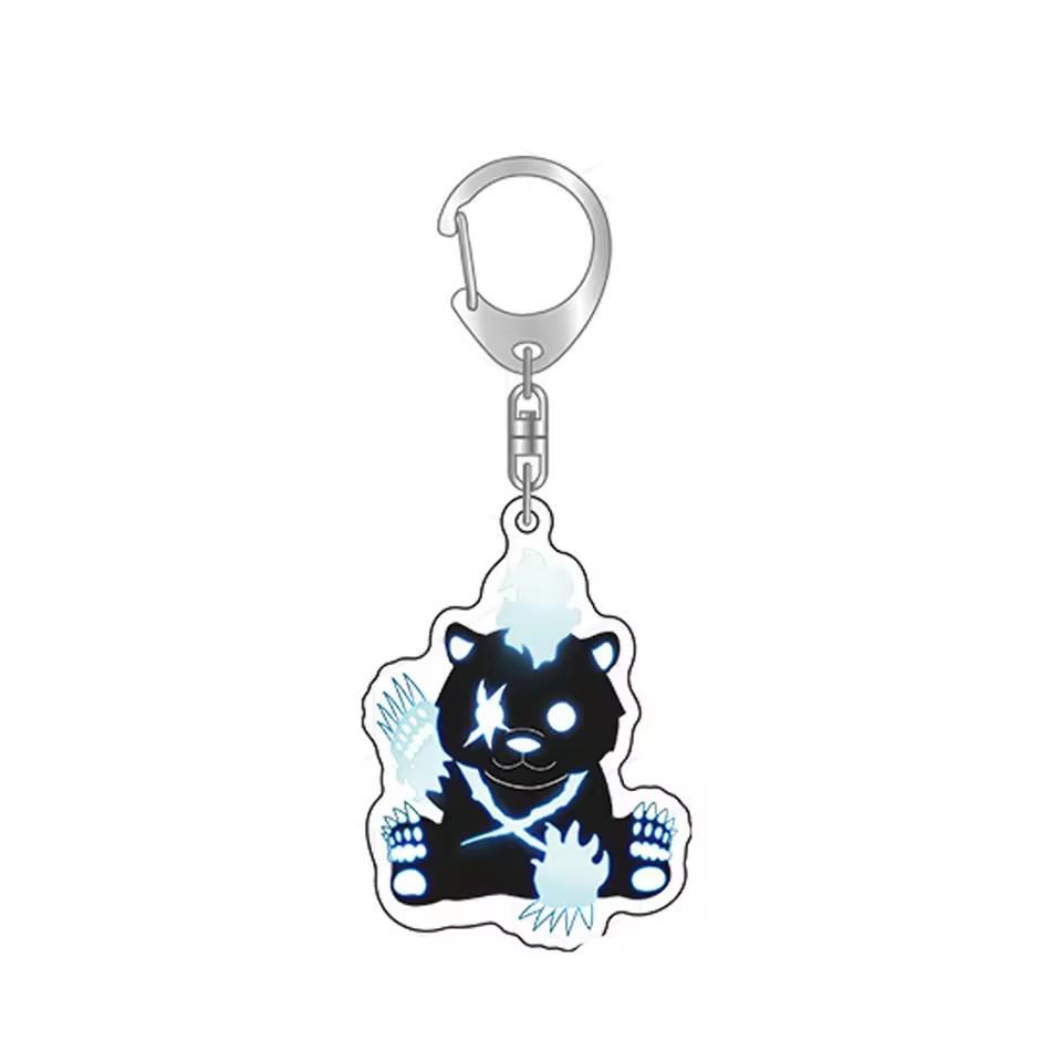 Solo Leveling Anime Keychain: Mizunashi Shunsuke & Morihira Kenta Acrylic Pendant