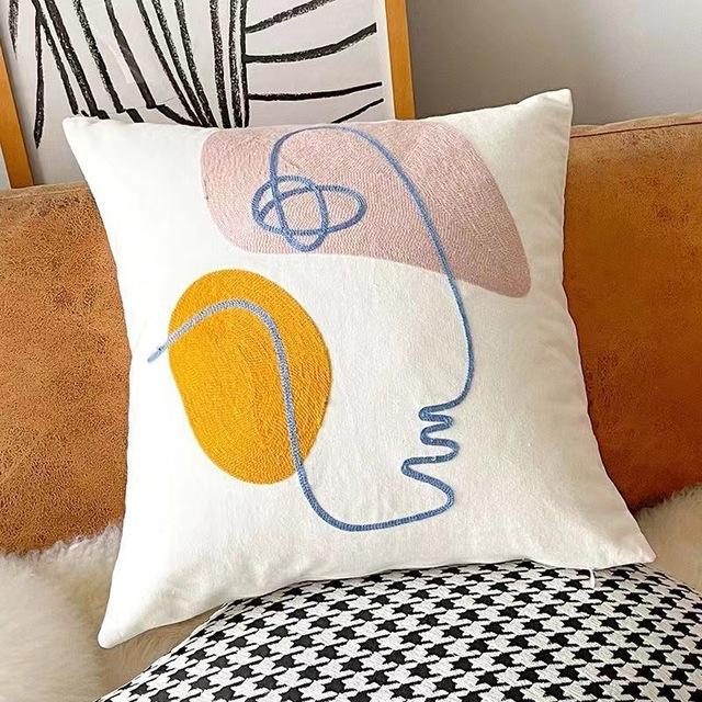 Nordic Cute Pillowcase Living Room Sofa Cushion Cover Pillow Case
