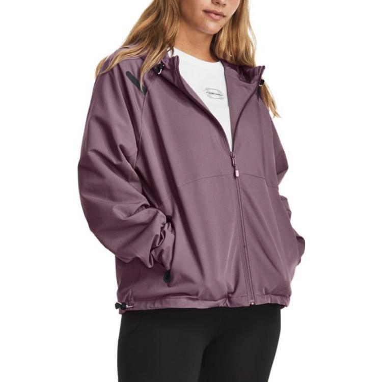Under Armour Jackets Women's Purple Hooded Moderate Other Unisex 1379765-500