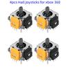 The Third Generation Hall Effect Sensor Joystick Analog Stick For Xbox 360 Controller Never Drift, Precise Power Saving 4pcs/lot